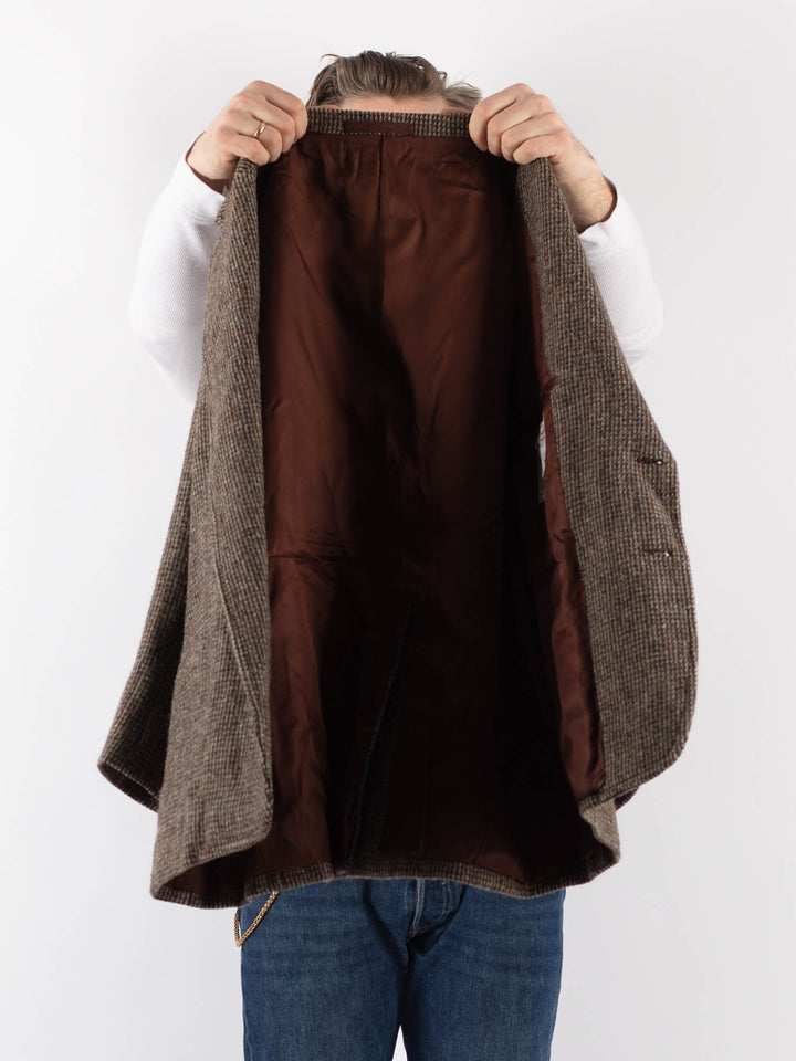 Vintage 90's Men Harris Tweed in BrownZ1202