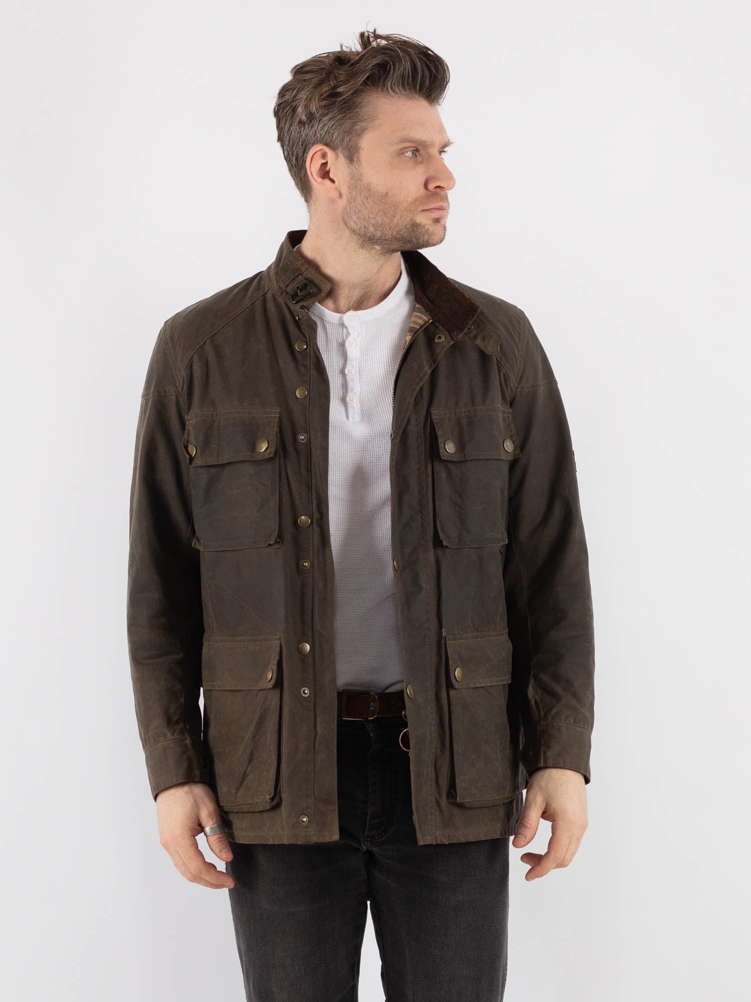 Online Vintage Store Vintage 90 s Men Belstaff Waxed Canvas Jacket In online-vintage-store-vintage-90-s-men-belstaff-waxed-canvas-jacket-in