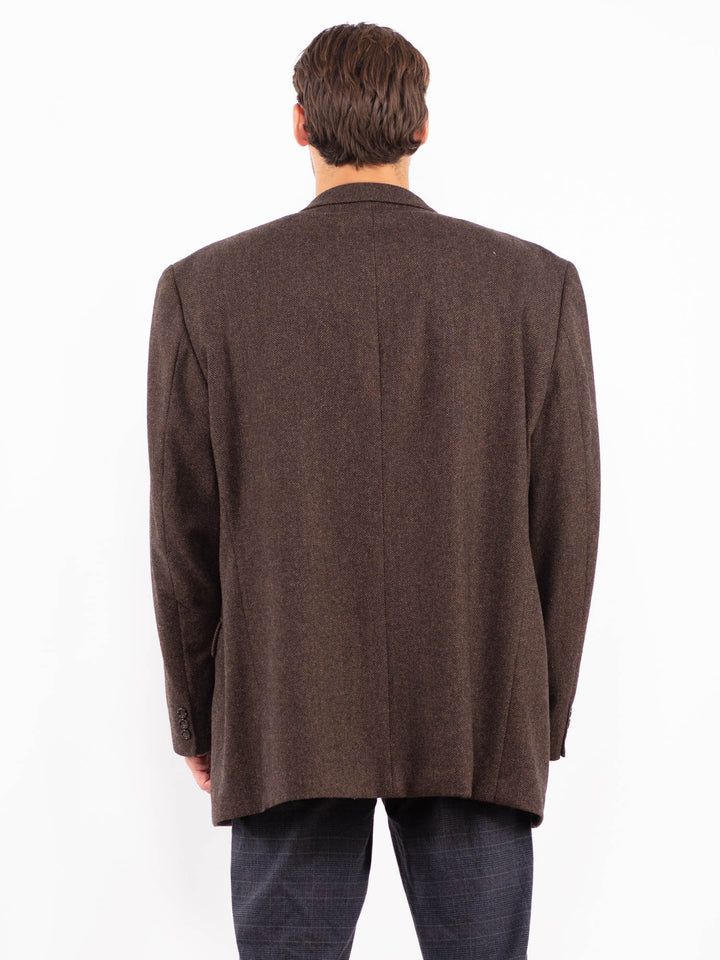 Vintage 90's Men Wool Blend Blazer Jacket in Z2156