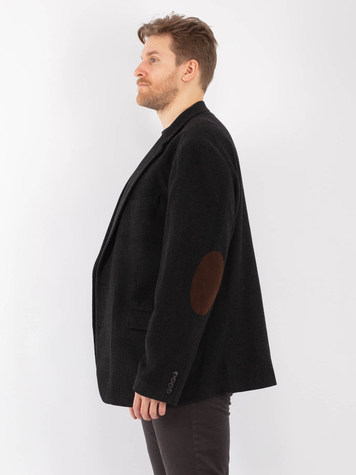 Vintage 90's Men Wool Blazer in GrayZ1269