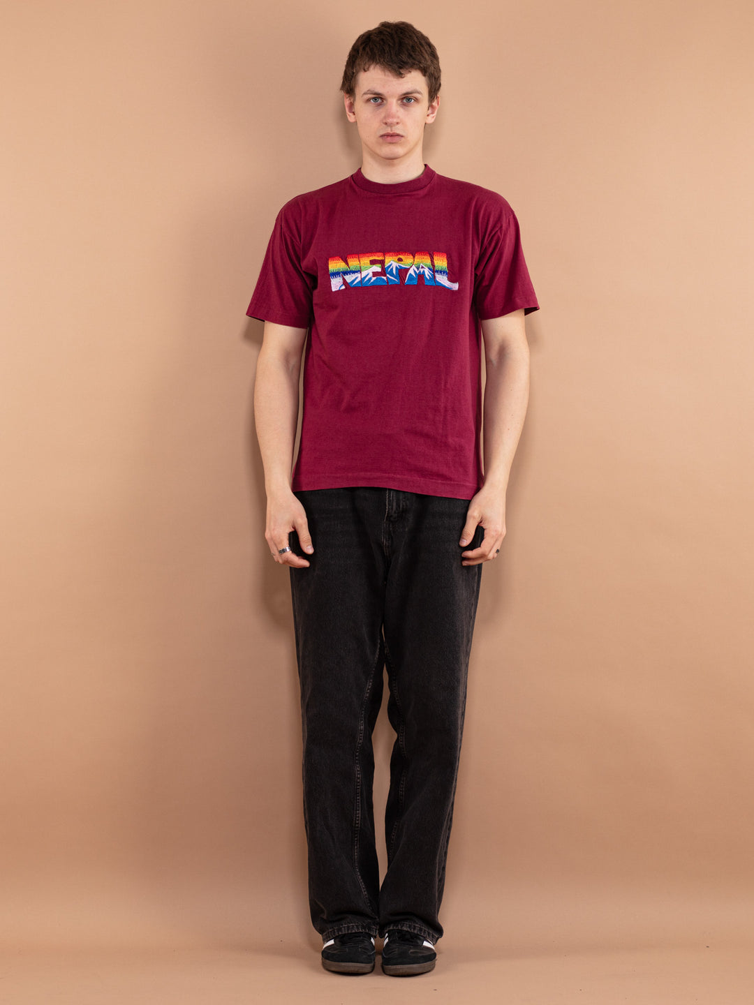Vintage 90's Single Stitch T-shirt from Nepal - NorthernGrip