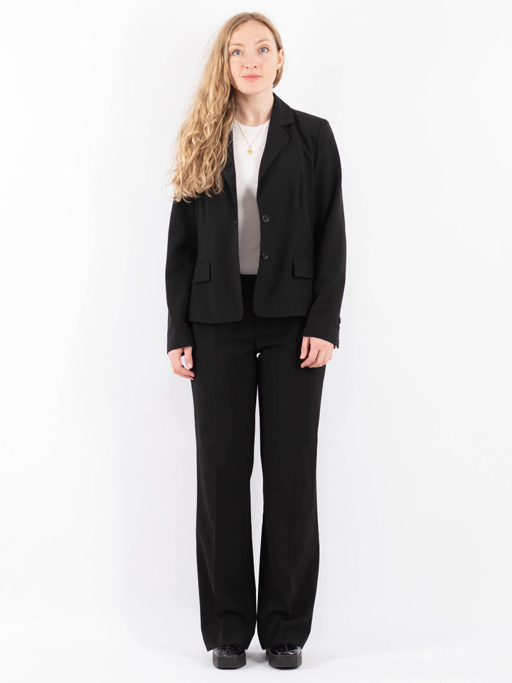 Vintage 90's Women Pantsuit in Black