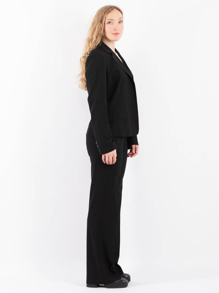Vintage 90's Women Pantsuit in Black