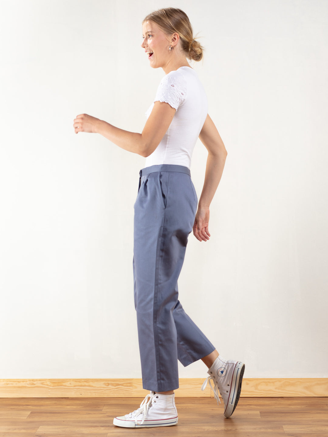Vintage 90's Women Casual Suit Pants - NorthernGrip