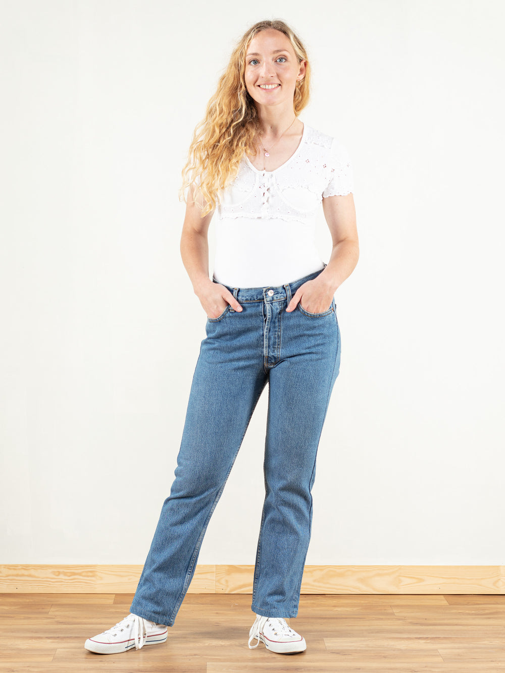 Vintage 90s Women Denim Jeans - NorthernGrip