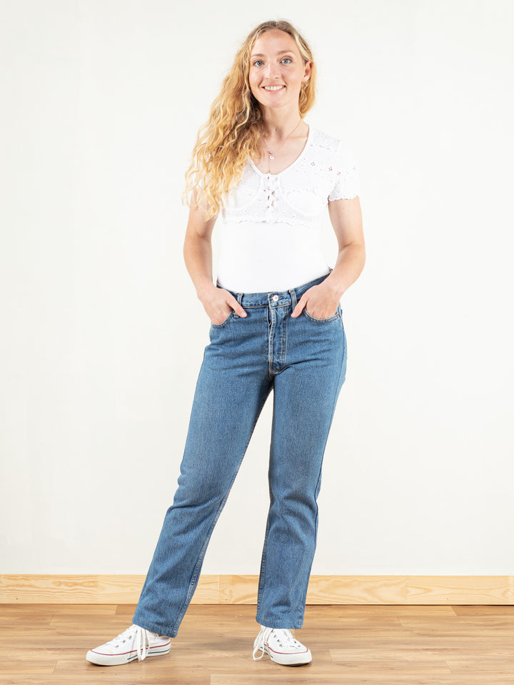 Vintage 90s Women Denim Jeans - NorthernGrip