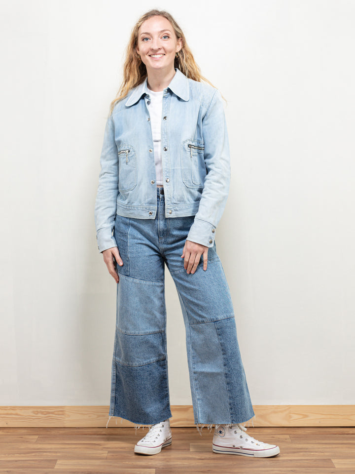 Vintage 70's Light Wash Denim Jacket - NorthernGrip
