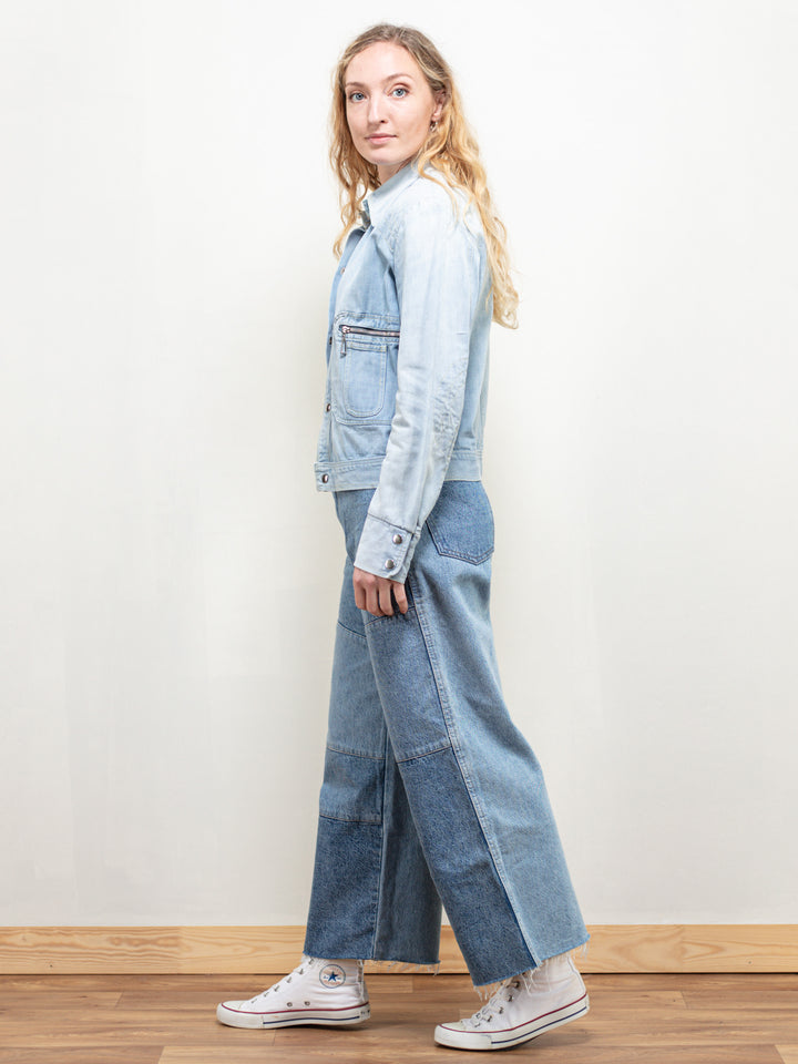 Vintage 70's Light Wash Denim Jacket - NorthernGrip