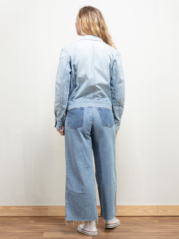 Vintage 70's Light Wash Denim Jacket - NorthernGrip