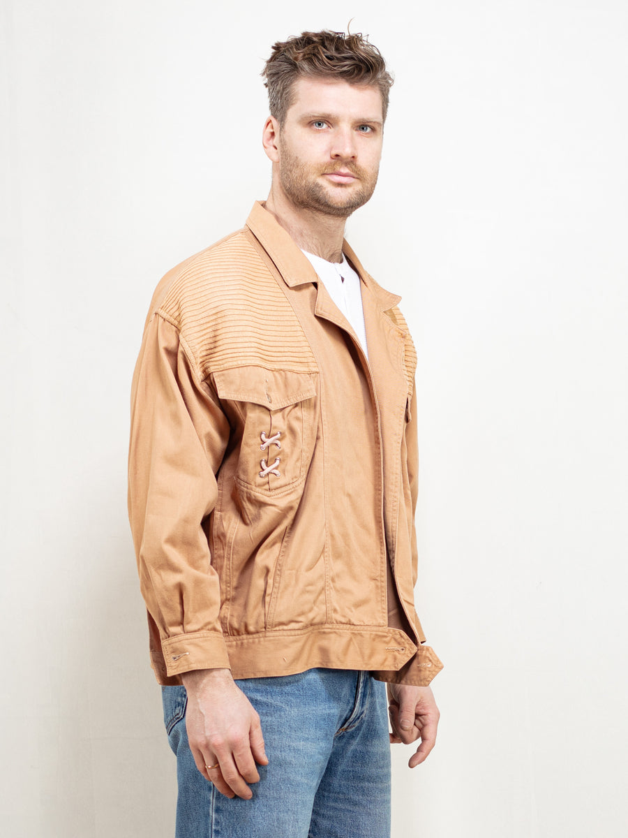 Vintage beige jacket clearance