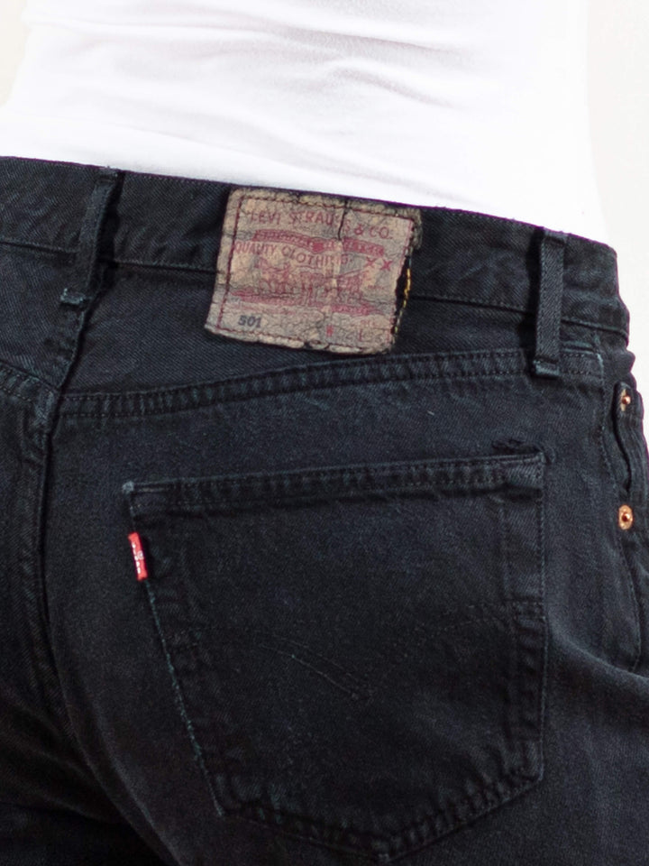 Vintage 90's Women LEVIS 501 Black Jeans - NorthernGrip
