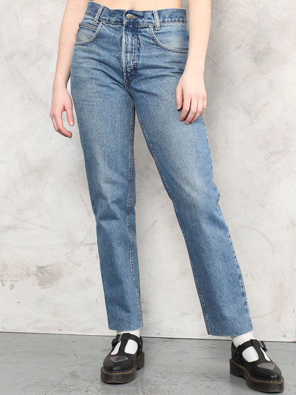 Online Vintage Store, 80's Slim Fit Jeans