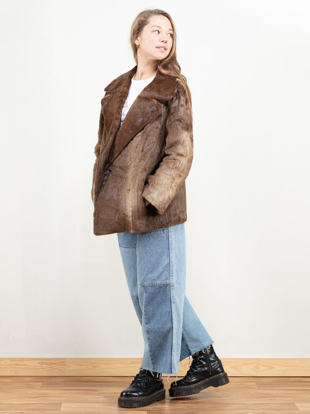 Vintage 70's Women Real Fur Jacket - NorthernGrip