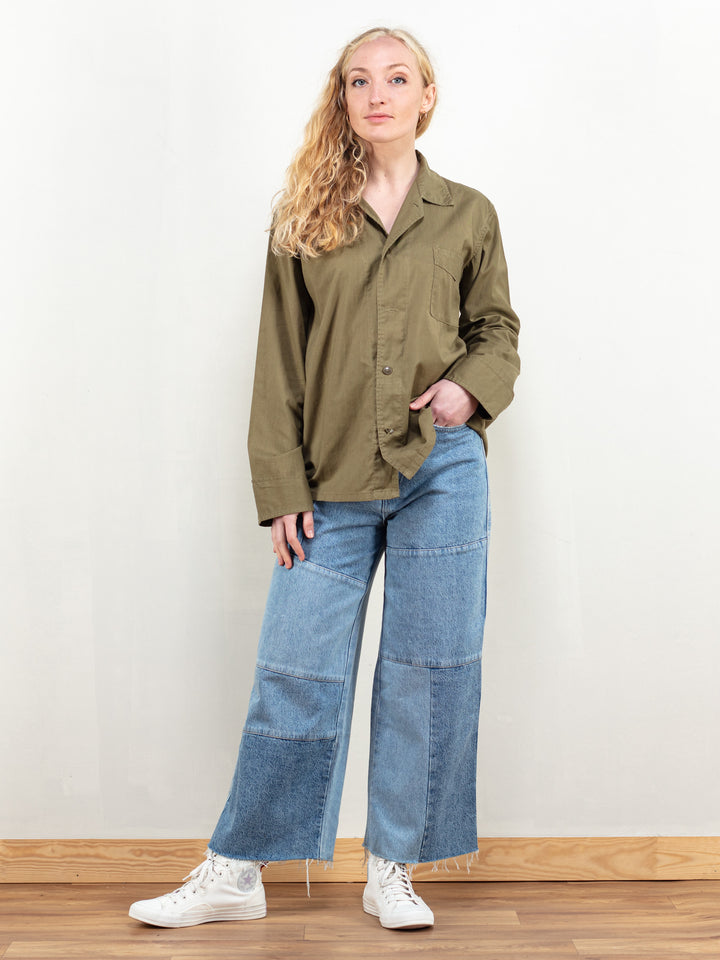 Vintage 70's Women Military Shirt - NorthernGrip