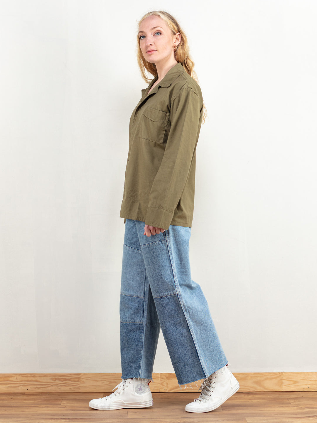 Vintage 70's Women Military Shirt - NorthernGrip