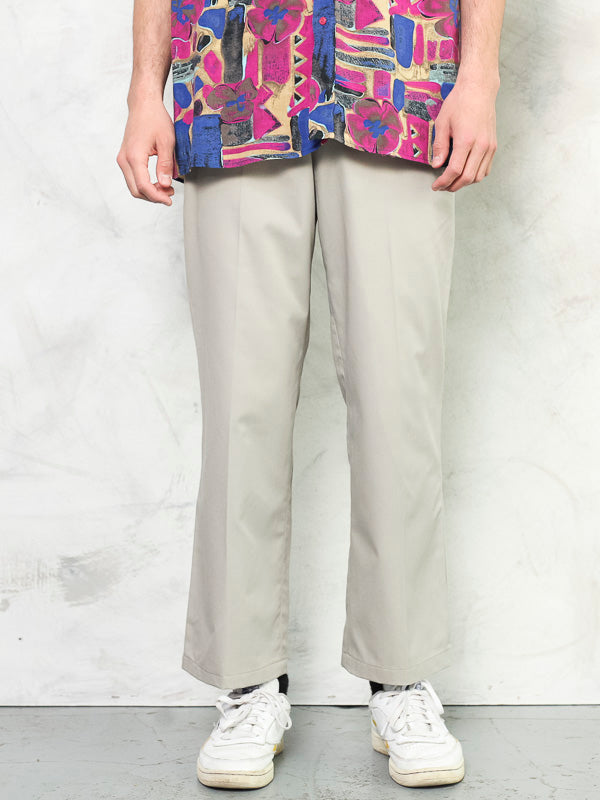 Vintage 90's Grey Men Chino Pants - NorthernGrip