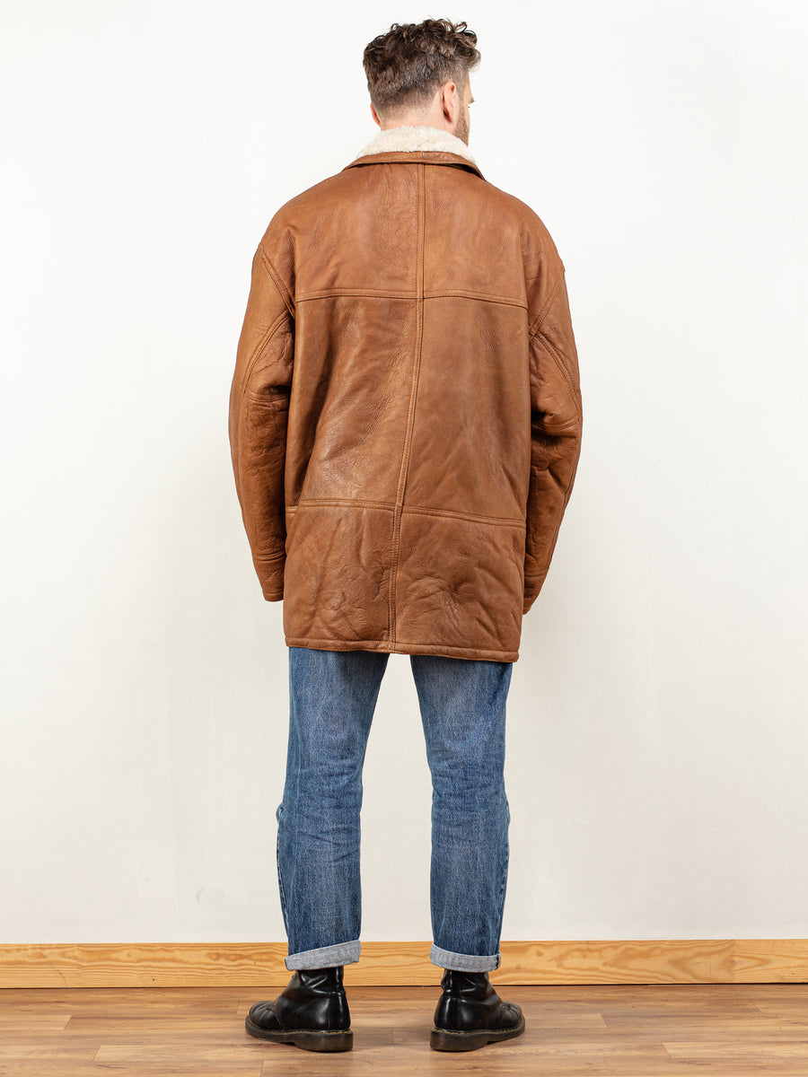 Topman discount sheepskin jacket