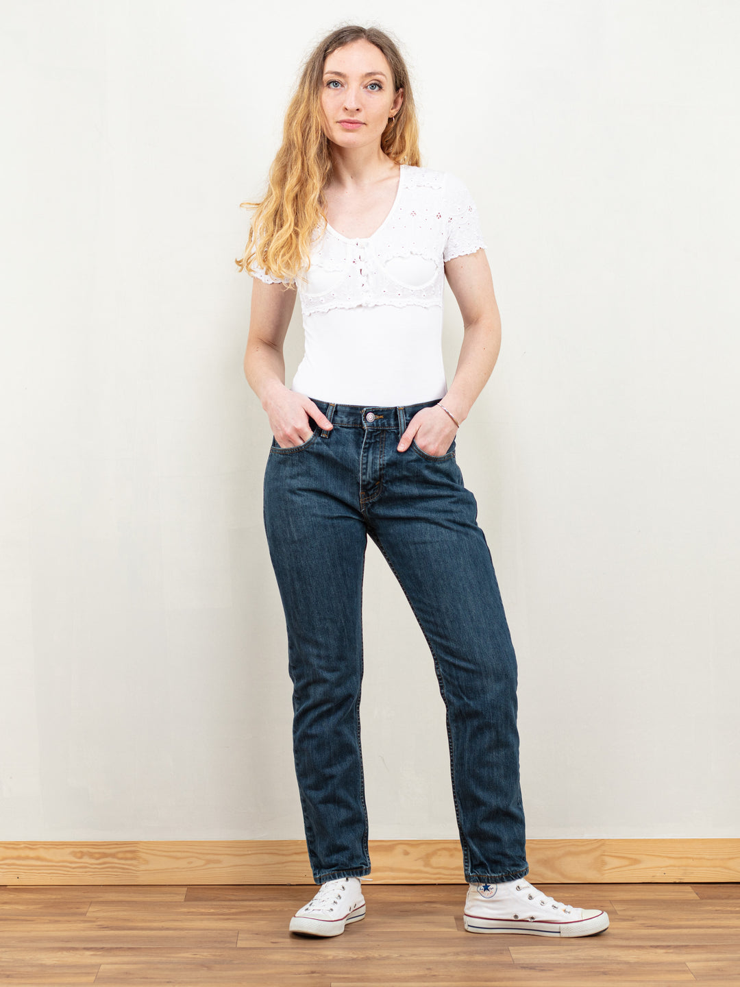 Vintage 90's Women LEVIS 502 Taper Fit Jeans - NorthernGrip