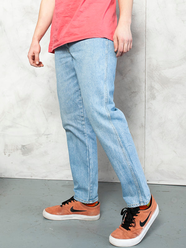 Vintage 90's Men Light Denim Pants - NorthernGrip