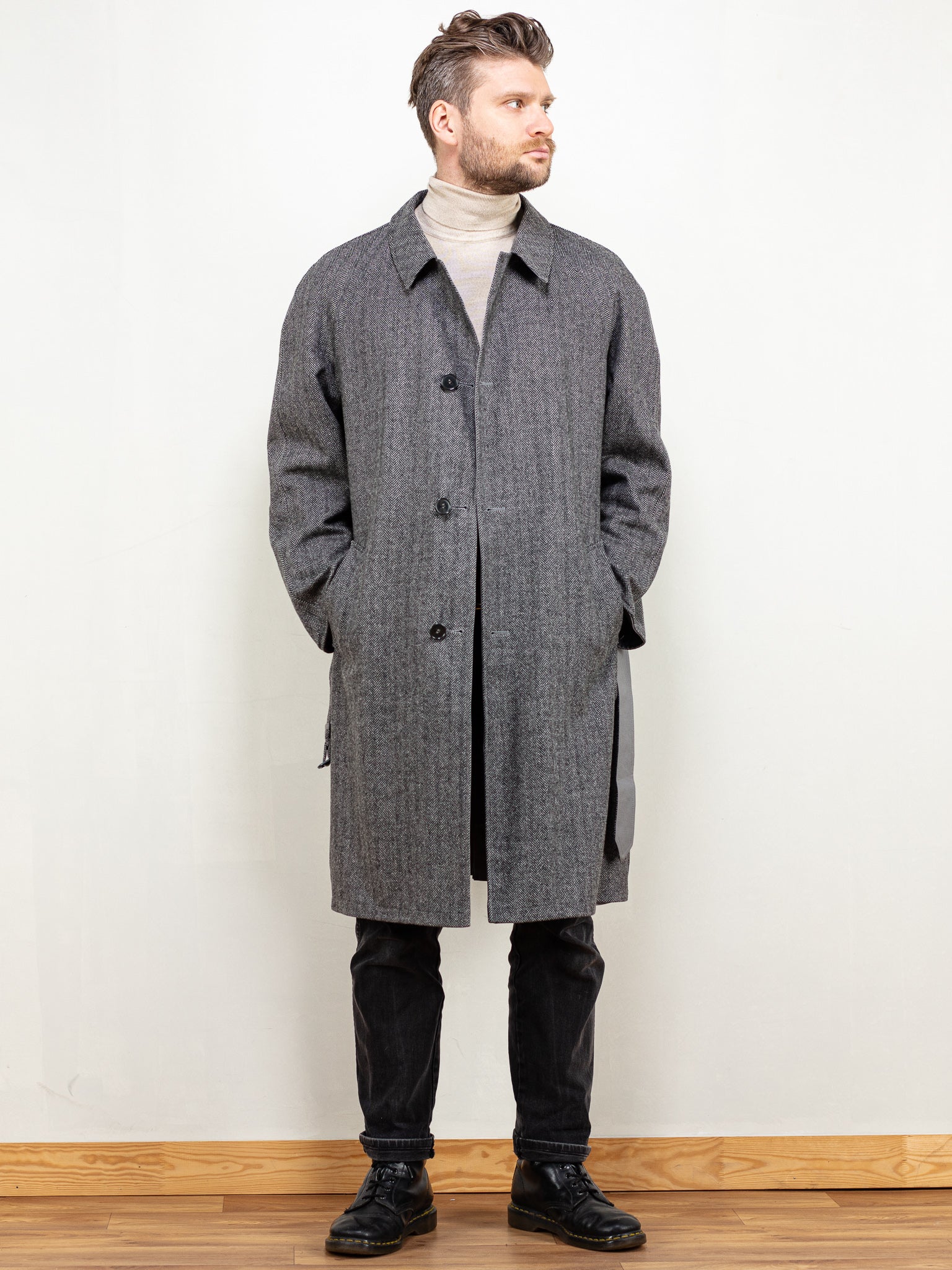 Online Vintage Store | Vintage 80's Wool Blend Coat
