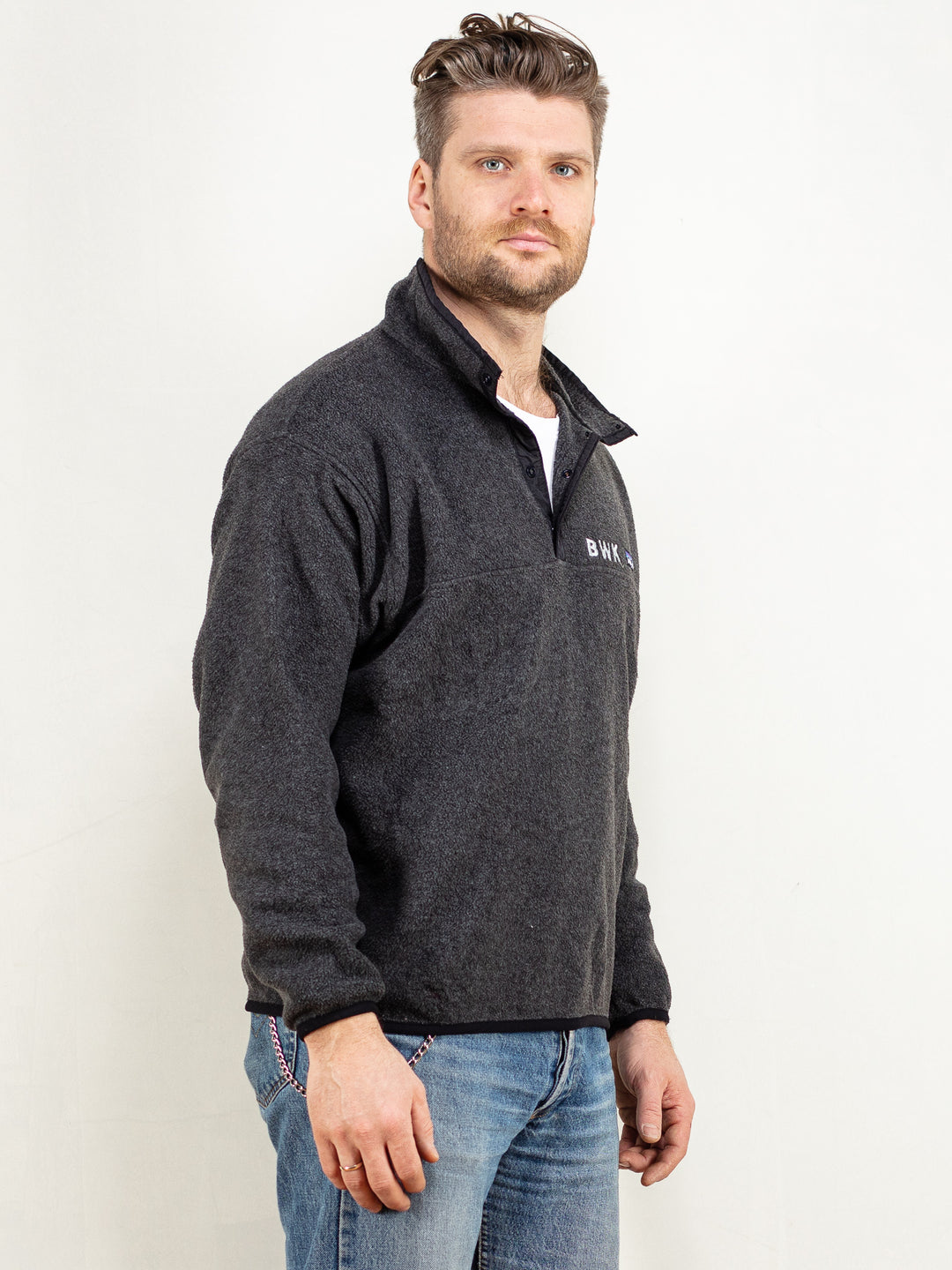 Vintage 80's Men Patagonia Synchilla Snap T Fleece - NorthernGrip