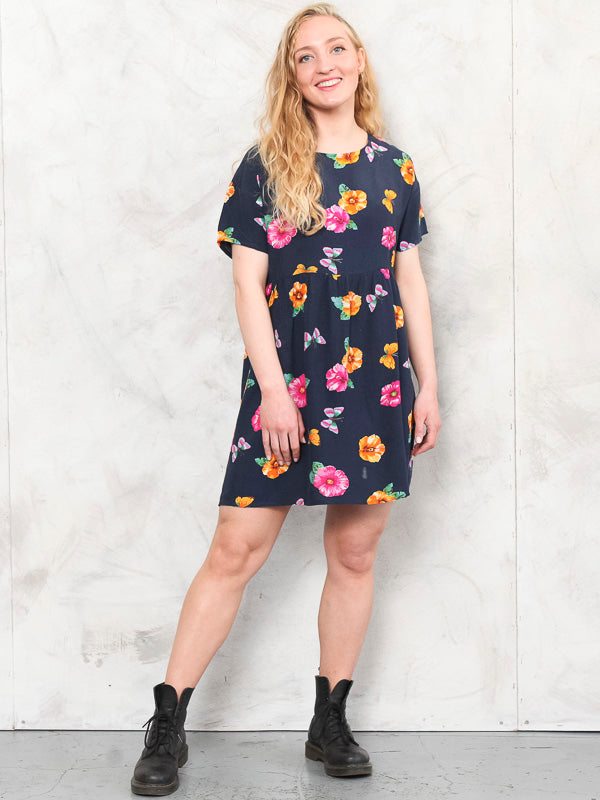 Vintage Online Store | 90's Floral Picnic Dress