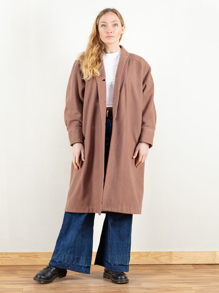 Vintage 60's Women Wool Blend Coat - NorthernGrip