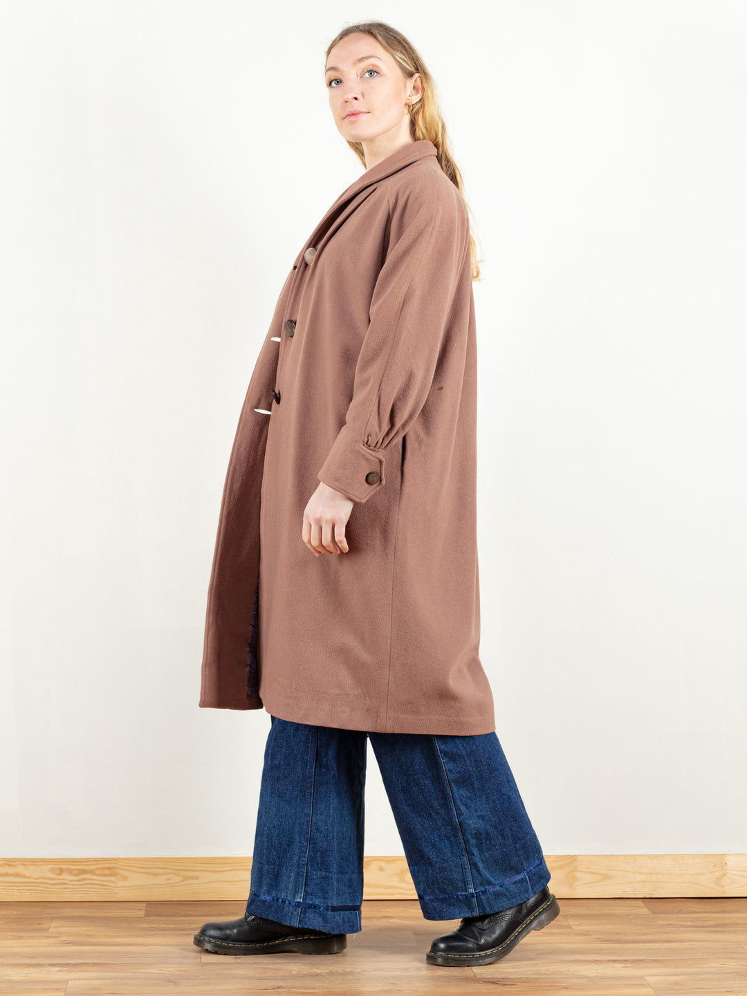 Vintage 60's Women Wool Blend Coat - NorthernGrip