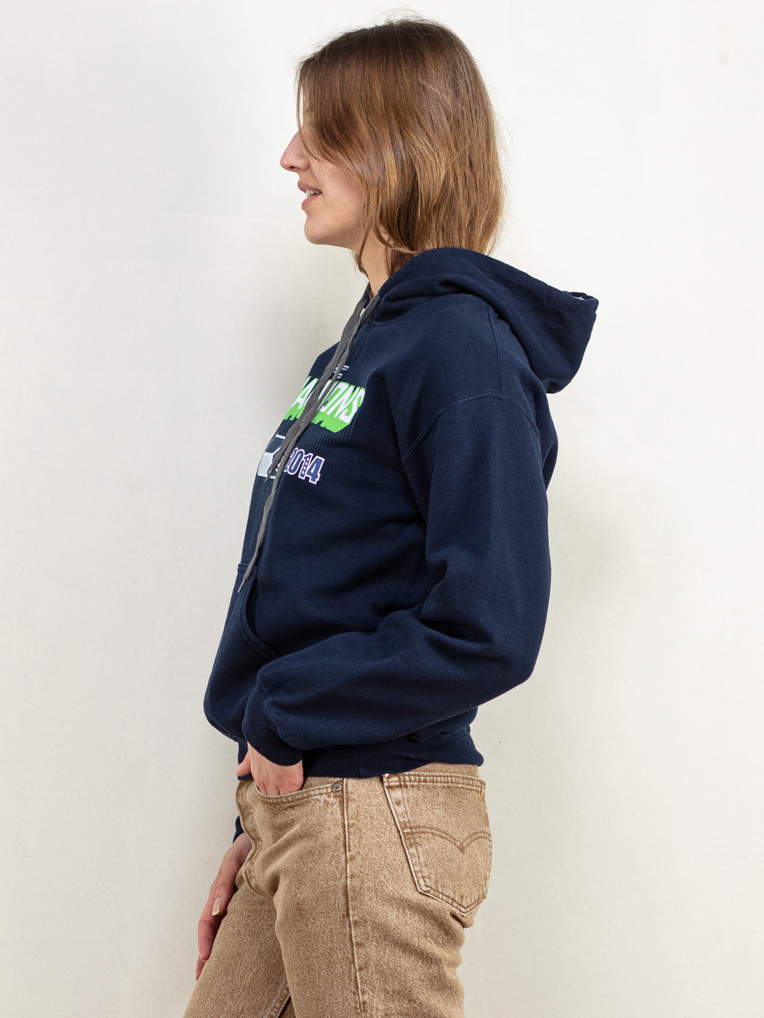 Vintage 14' NFC Champions Seattle Seahawks Hoodie - NorthernGrip