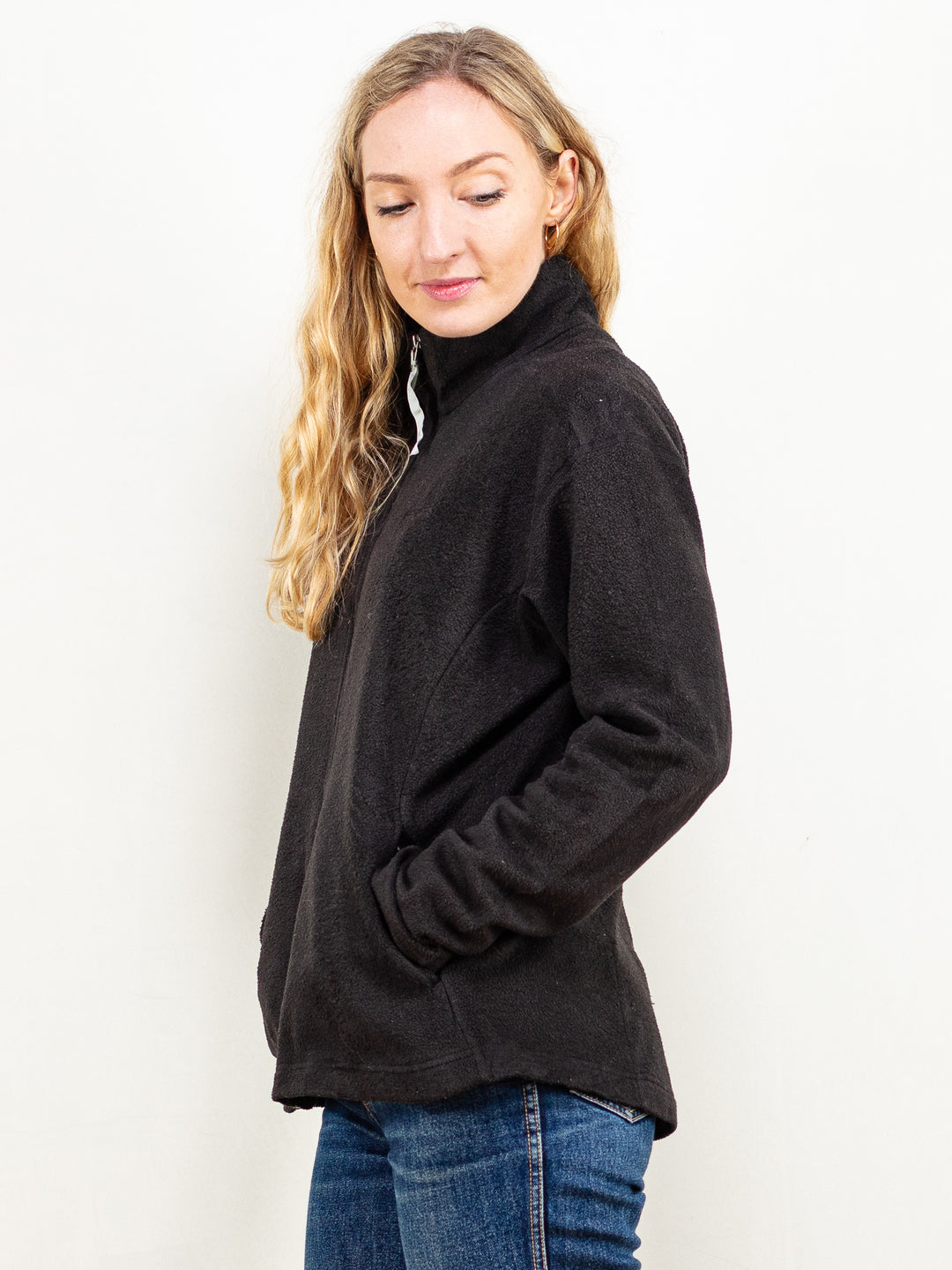 Vintage 90's Women Patagonia Synchilla Fleece in Black - NorthernGrip