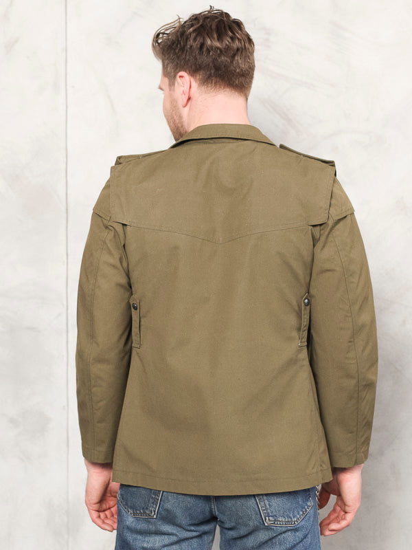 Vintage 80's Men Army Jacket - NorthernGrip
