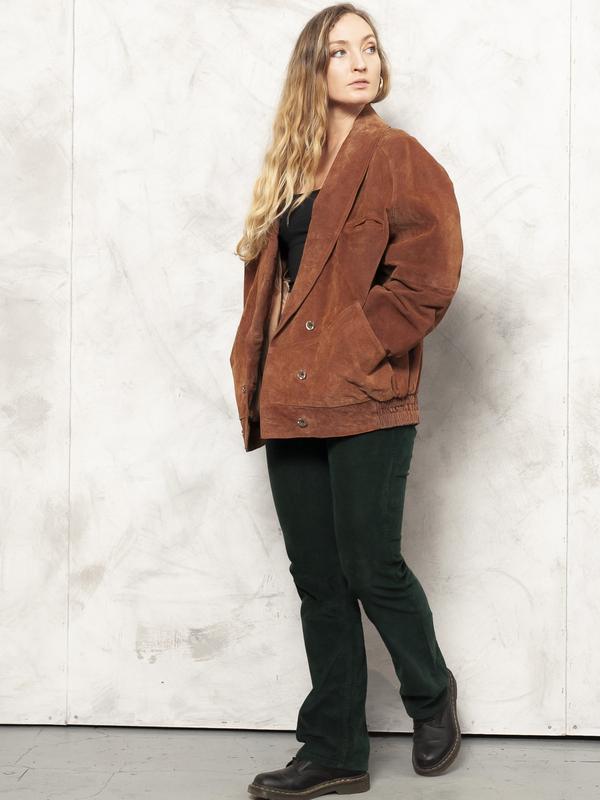 Vintage 80's Brown Suede Blazer - NorthernGrip