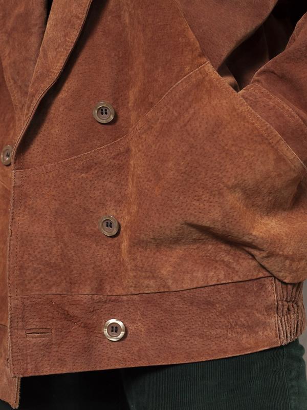 Vintage 80's Brown Suede Blazer - NorthernGrip