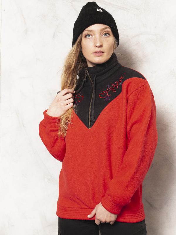 90s fleece pullover clearance