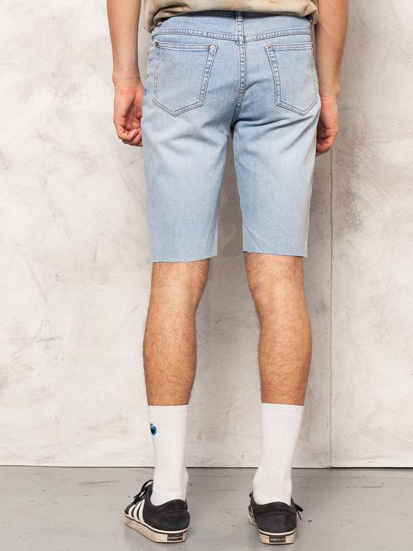 Vintage Cut Off Men Denim Shorts - NorthernGrip
