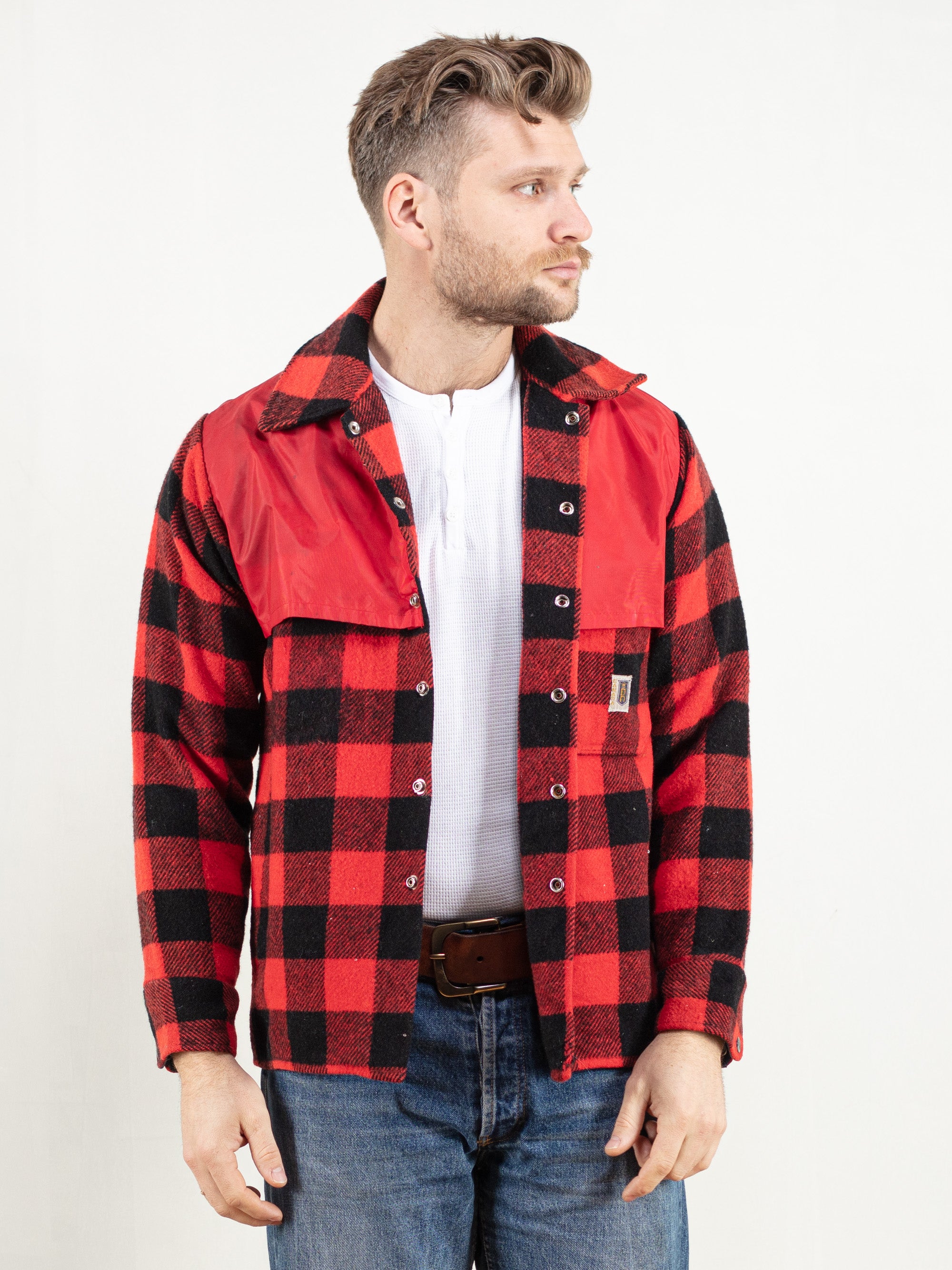 Shop Vintage Online |Vintage 80's Plaid Wool Jacket | Northern Grip –  NorthernGrip