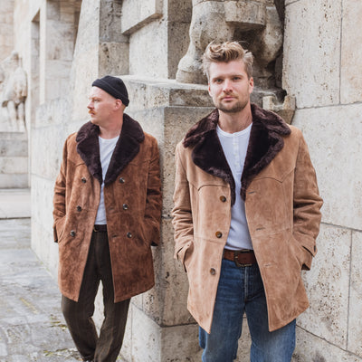Men's Shearling Coat – From the Prehistoric Age to Nowadays