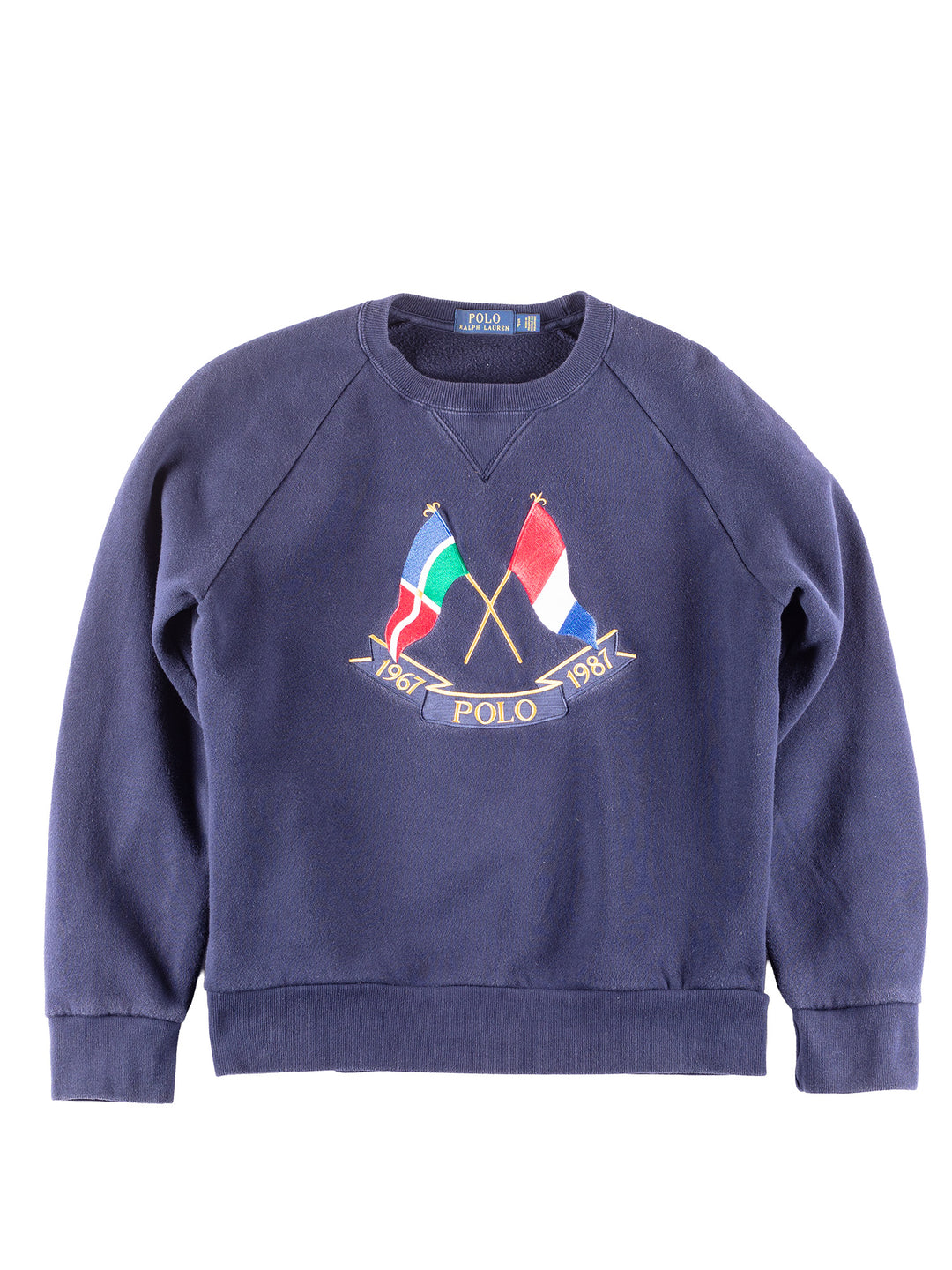 Vintage 00's Men Ralph Lauren Sweatshirt in Blue