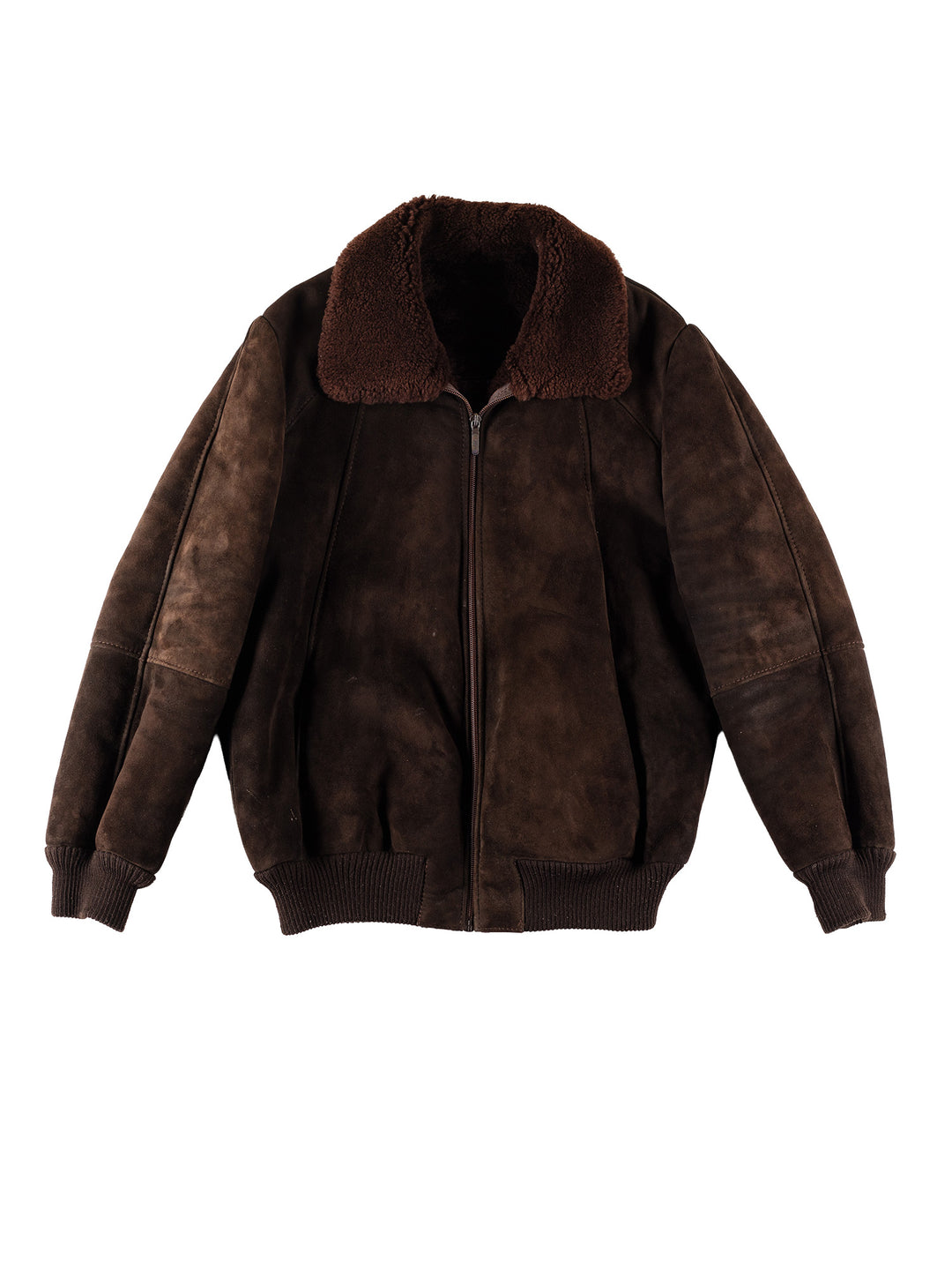 Vintage 70's Men Sheepskin Jacket in BrownVN667