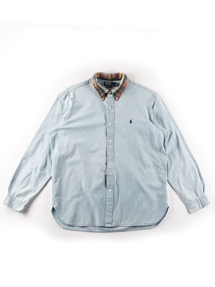 Vintage 00's Men Ralph Lauren Shirt in Blue