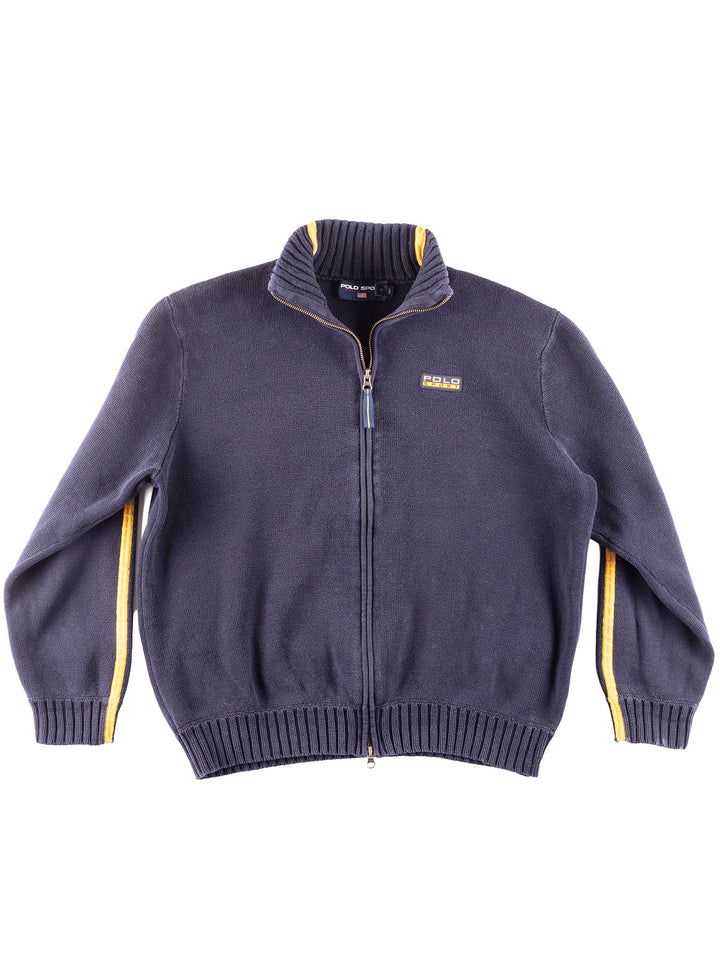 Vintage 90's Men Ralph Lauren Sweater in Blue