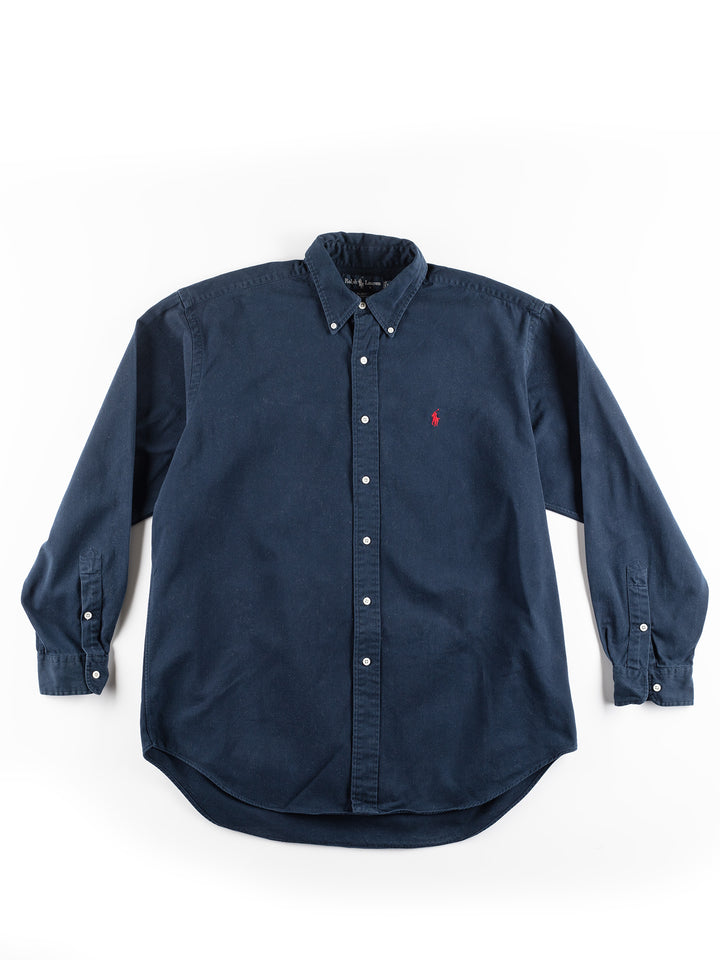 Vintage 00's Men Ralph Lauren Shirt in Blue