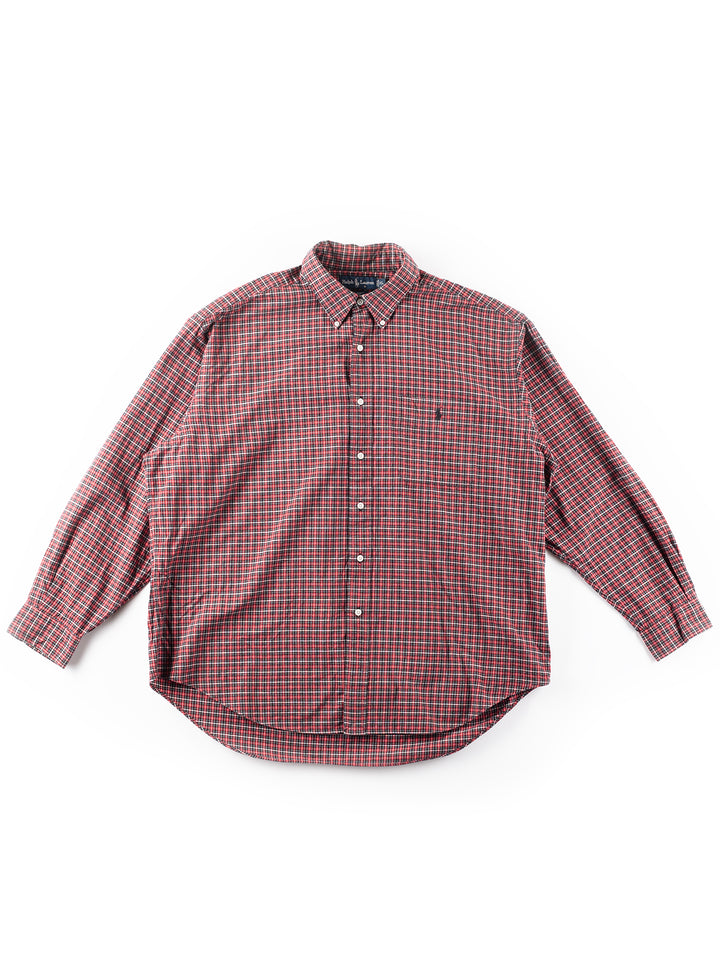 Vintage 00's Men Ralph Lauren Shirt in Red