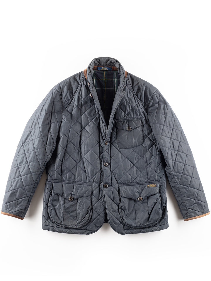 Vintage 00's Men Ralph Lauren Quilted Jacket in Blue