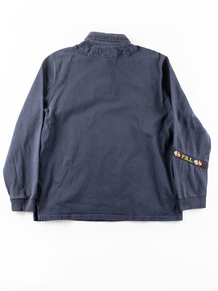 Vintage 00's Men Ralph Lauren Rugby Sweatshirt with Crest