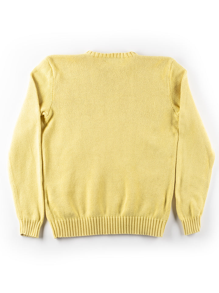 Vintage 00's Men Ralph Lauren Sweater in Yellow