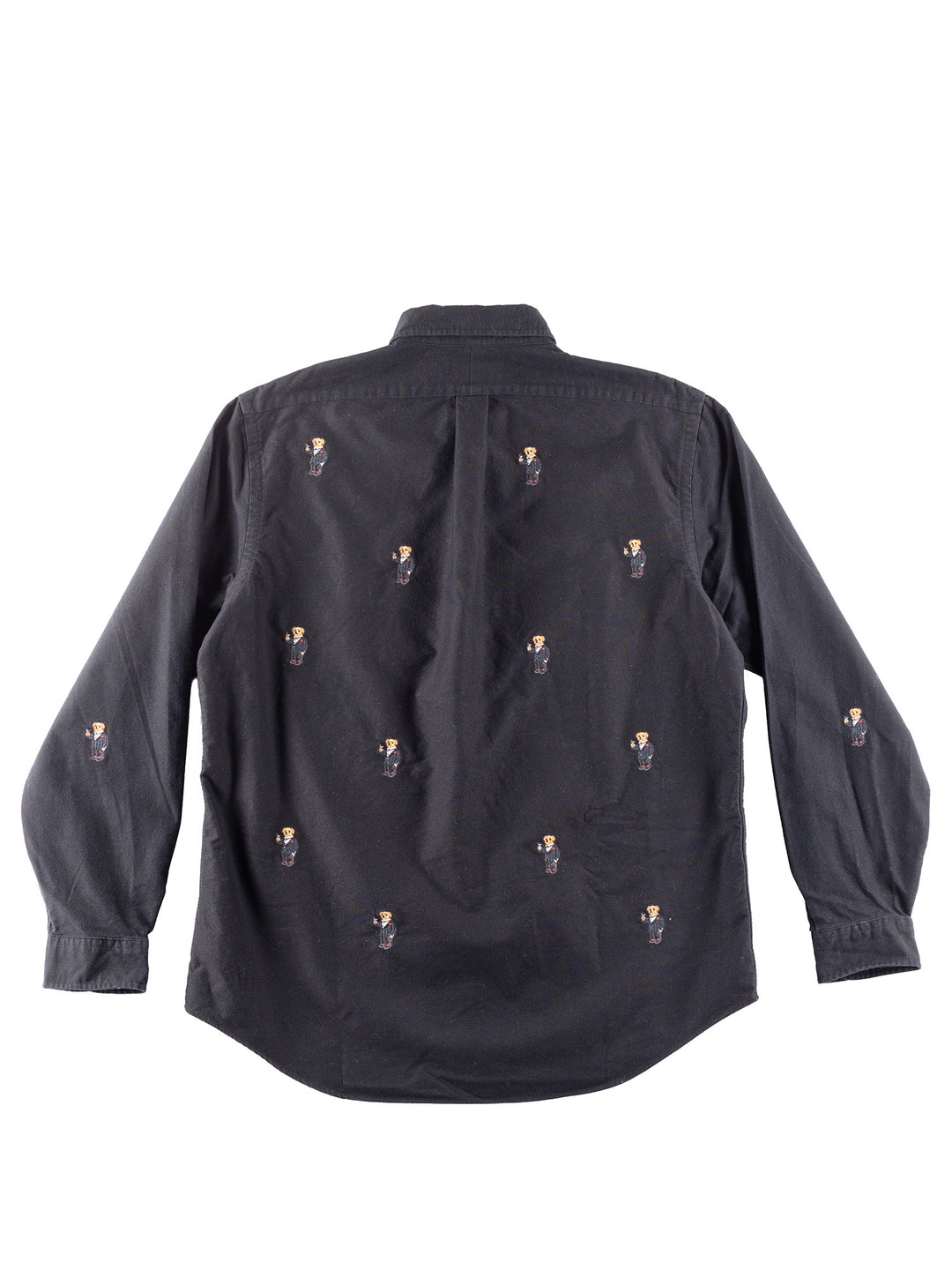 Vintage 90's Men Ralph Lauren Shirt with Polo Bear Embroidery