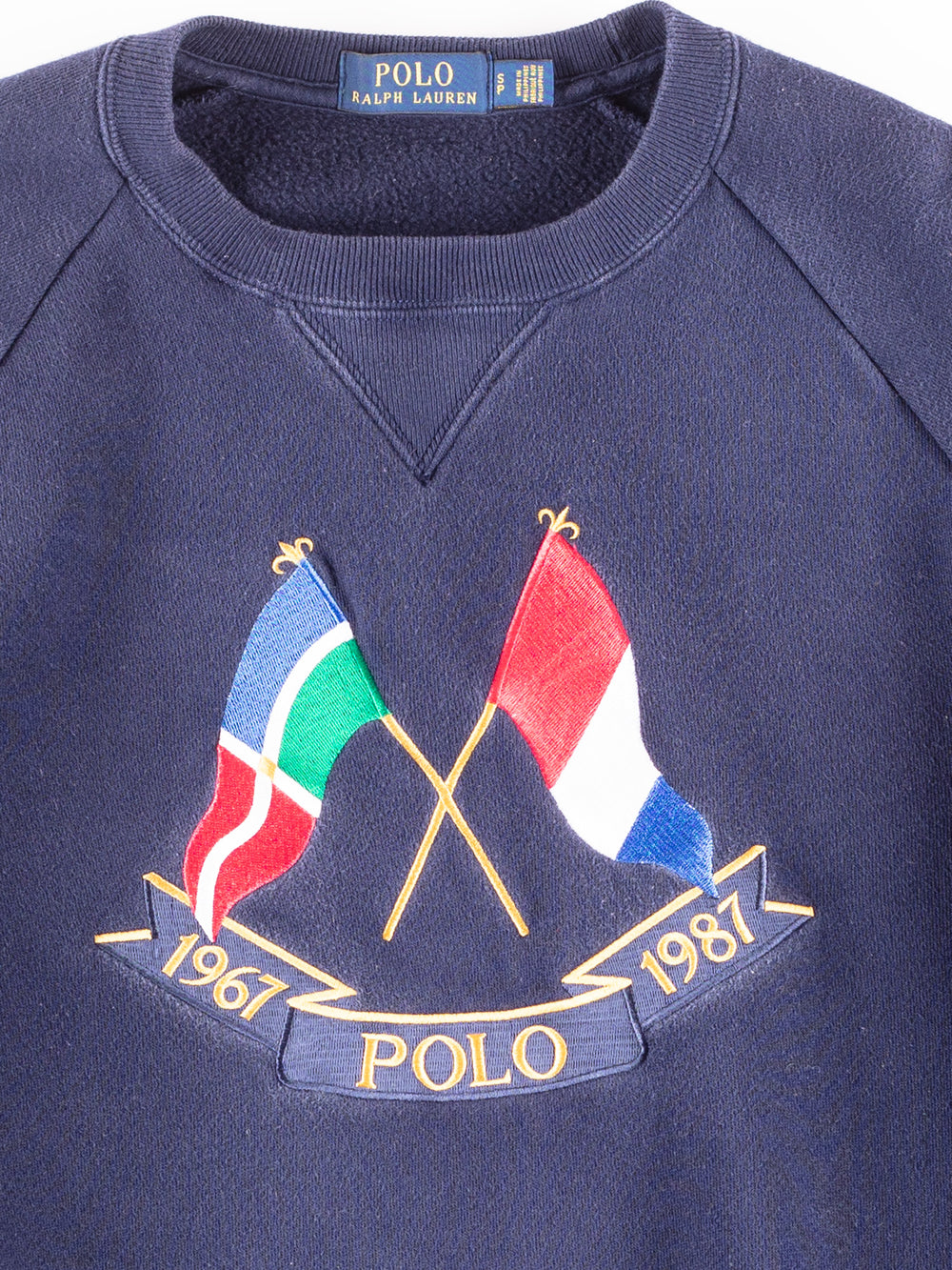 Vintage 00's Men Ralph Lauren Sweatshirt in Blue