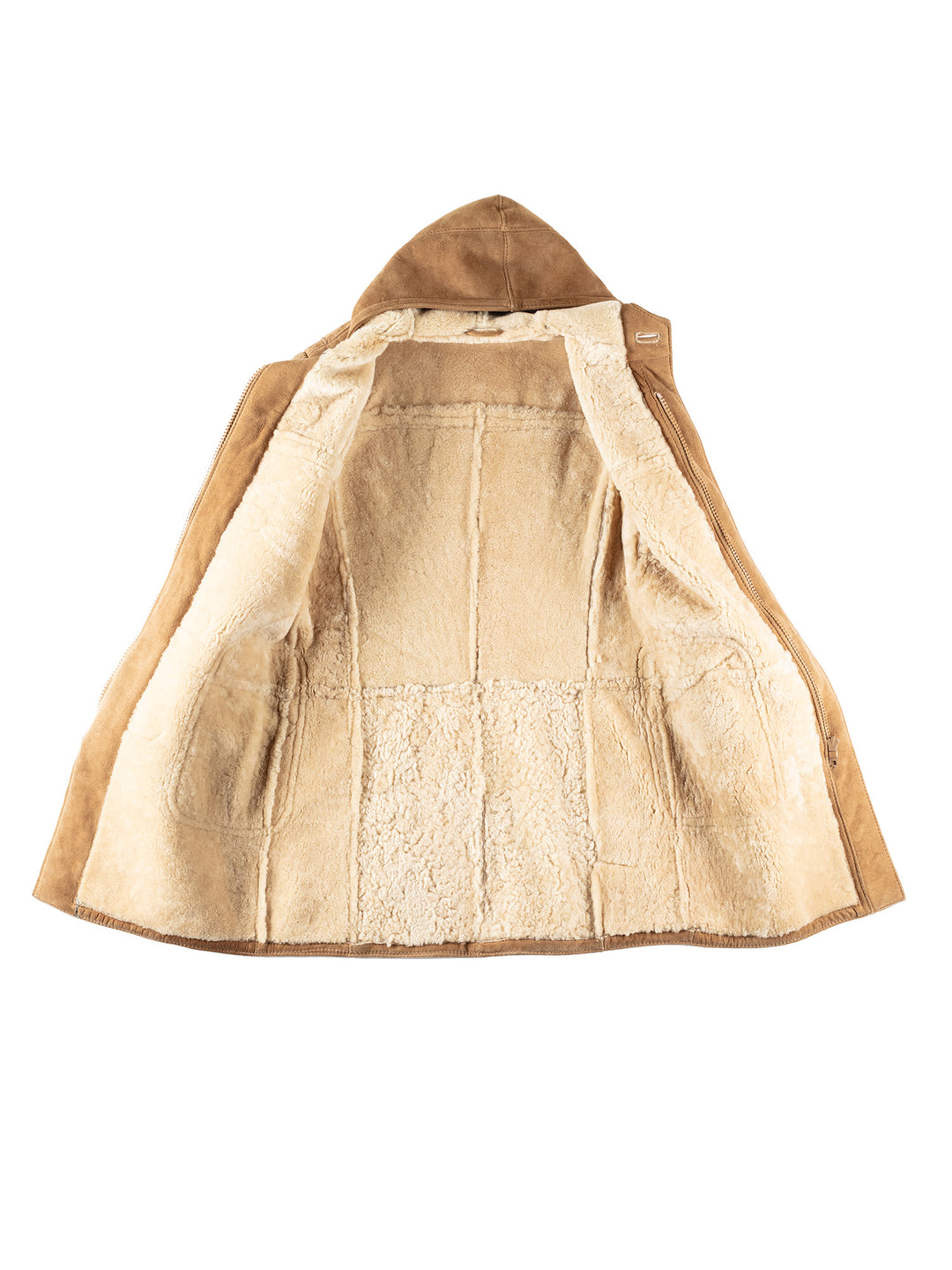 Vintage 70's Men Sheepskin Coat in BeigeVN313