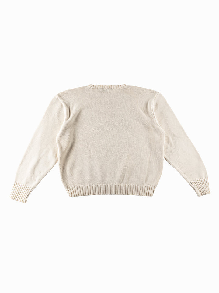 Vintage 00's Ralph Lauren Sweater in White